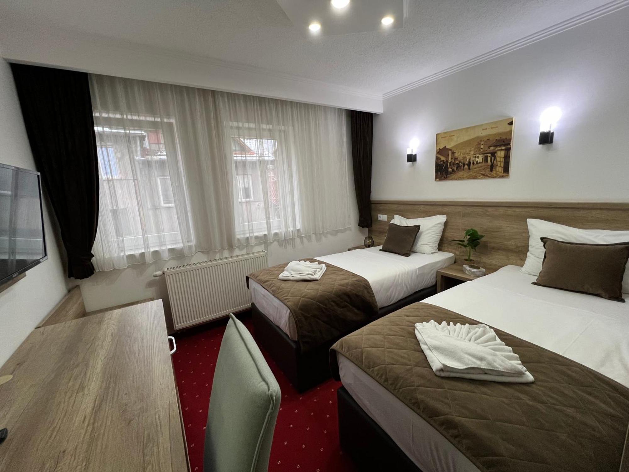 Hotel Nacional Free Parking Szarajevó Szoba fotó